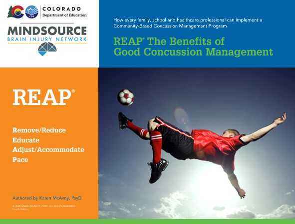 Cover of Colorado REAP 2024 Concussion Guidelines